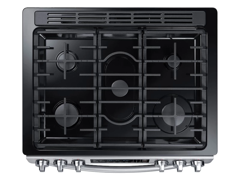 5.8 cu. ft. Slide-in Gas Range with Convection NX58M9420SSAA