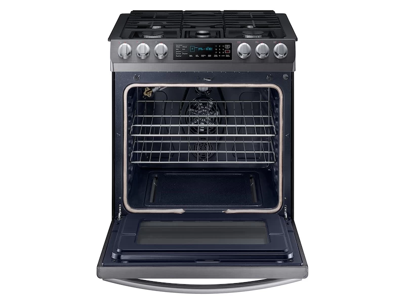 5.8 cu. ft. Slide-in Gas Range with Convection NX58N9420SGAA