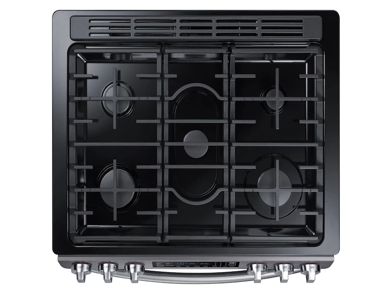 5.8 cu. ft. Slide-in Gas Range with Convection NX58N9420SGAA