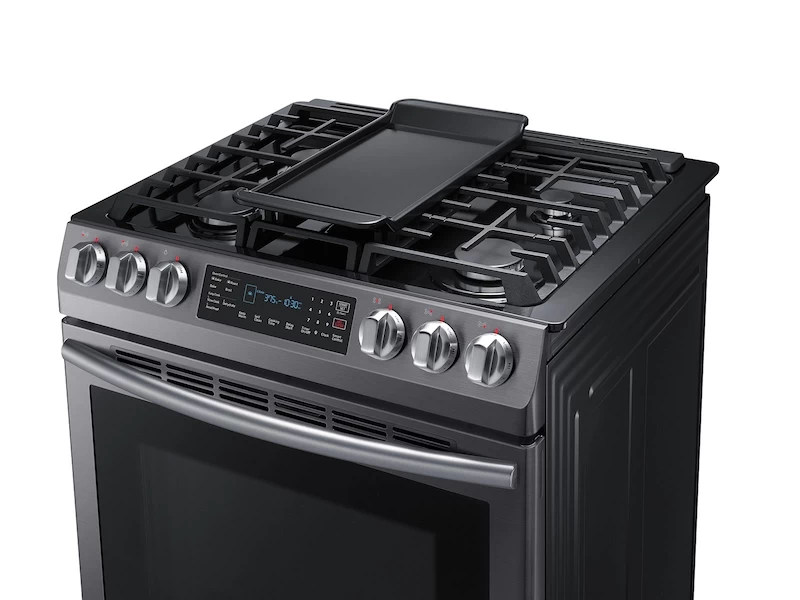 5.8 cu. ft. Slide-in Gas Range with Convection NX58N9420SGAA