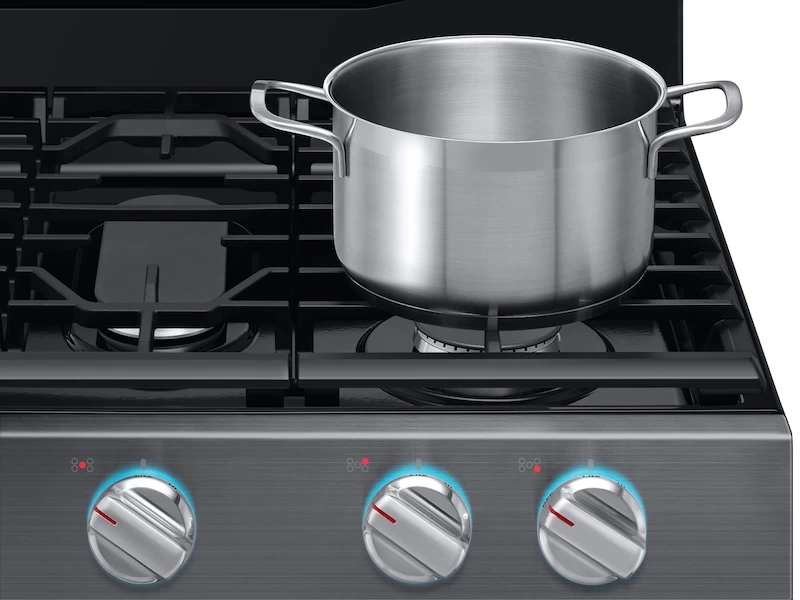 5.8 cu. ft. Freestanding Gas Range with True Convection NX58R6631SGAA