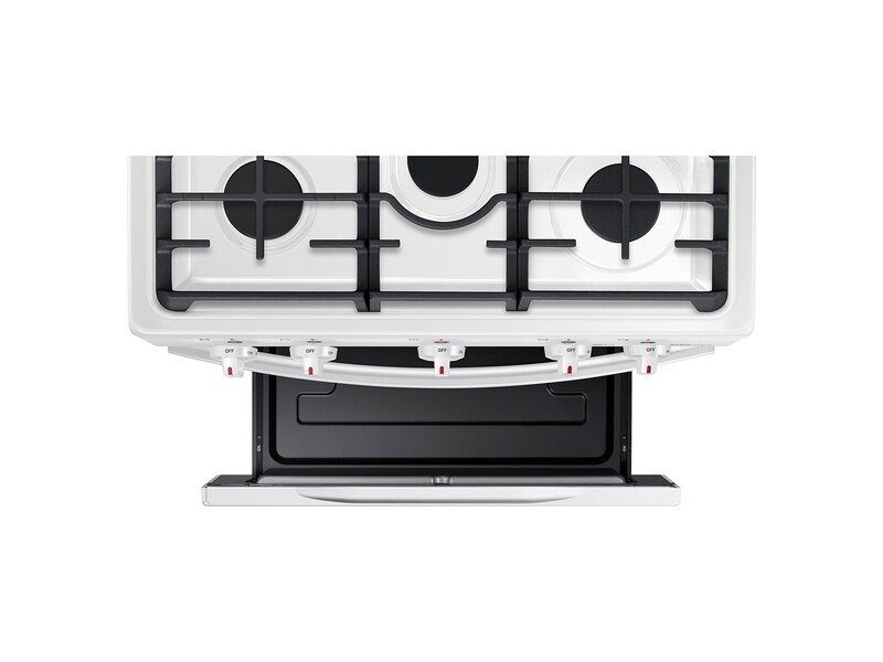 5.8 cu. ft. Freestanding Gas Range with Convection NX58T5601SWAA