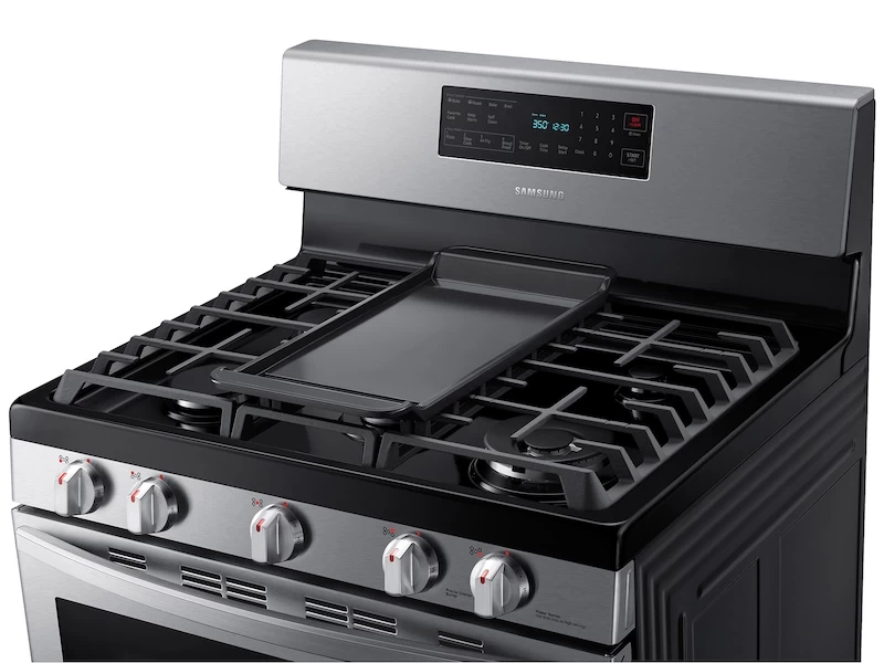 5.8 cu. ft. Freestanding Gas Range with Air Fry and Convection in Stainless Steel NX58T7511SSAA