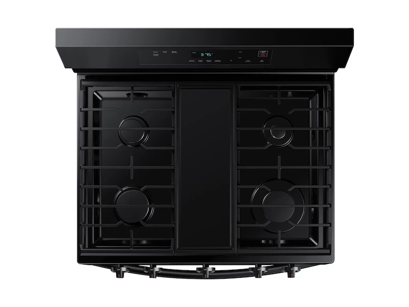 6.0 cu. ft. Smart Freestanding Gas Range with Integrated Griddle NX60A6111SBAA