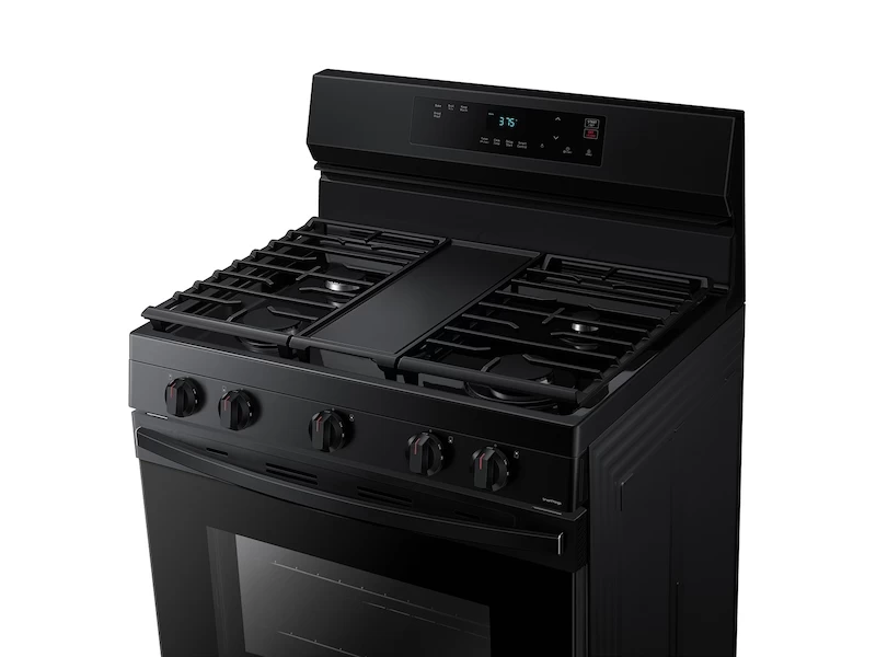 6.0 cu. ft. Smart Freestanding Gas Range with Integrated Griddle NX60A6111SBAA