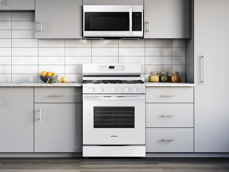 6.0 cu. ft. Smart Freestanding Gas Range with Integrated Griddle NX60A6111SWAA