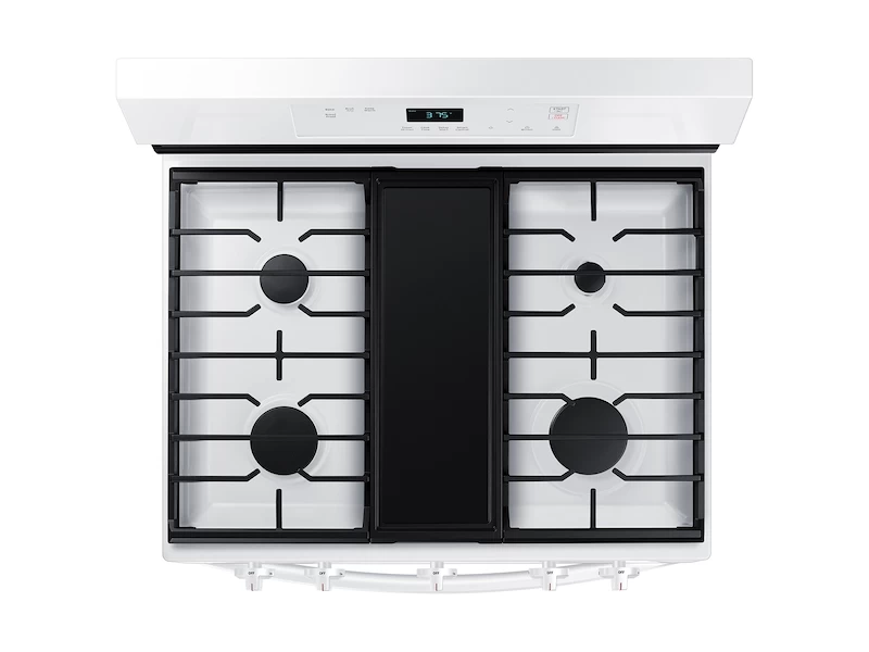 6.0 cu. ft. Smart Freestanding Gas Range with Integrated Griddle NX60A6111SWAA
