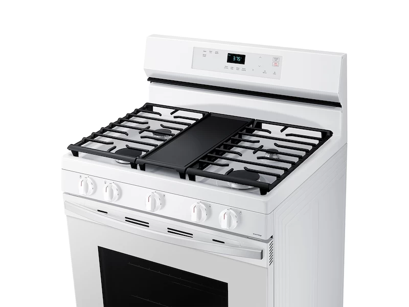 6.0 cu. ft. Smart Freestanding Gas Range with Integrated Griddle NX60A6111SWAA