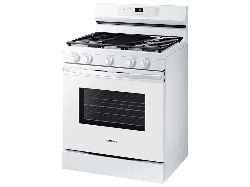 6.0 cu. ft. Smart Freestanding Gas Range with Integrated Griddle NX60A6111SWAA
