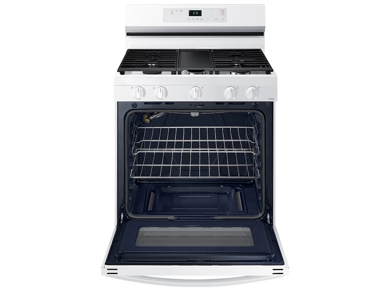 6.0 cu. ft. Smart Freestanding Gas Range with Integrated Griddle NX60A6111SWAA