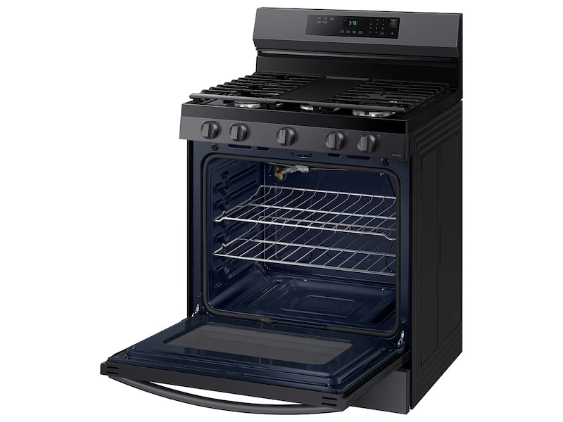 6.0 cu. ft. Smart Freestanding Gas Range with 18K BTU Dual Power Burner & Self Clean NX60A6311SGAA