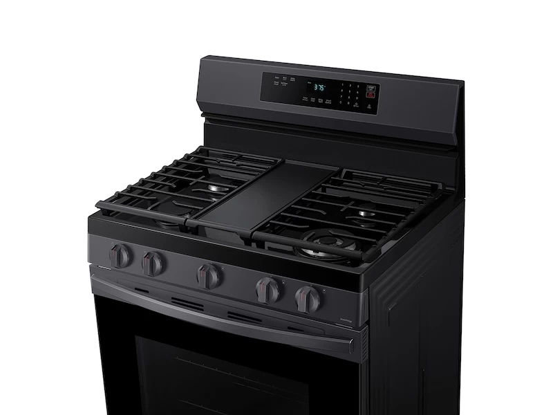 6.0 cu. ft. Smart Freestanding Gas Range with 18K BTU Dual Power Burner & Self Clean NX60A6311SGAA