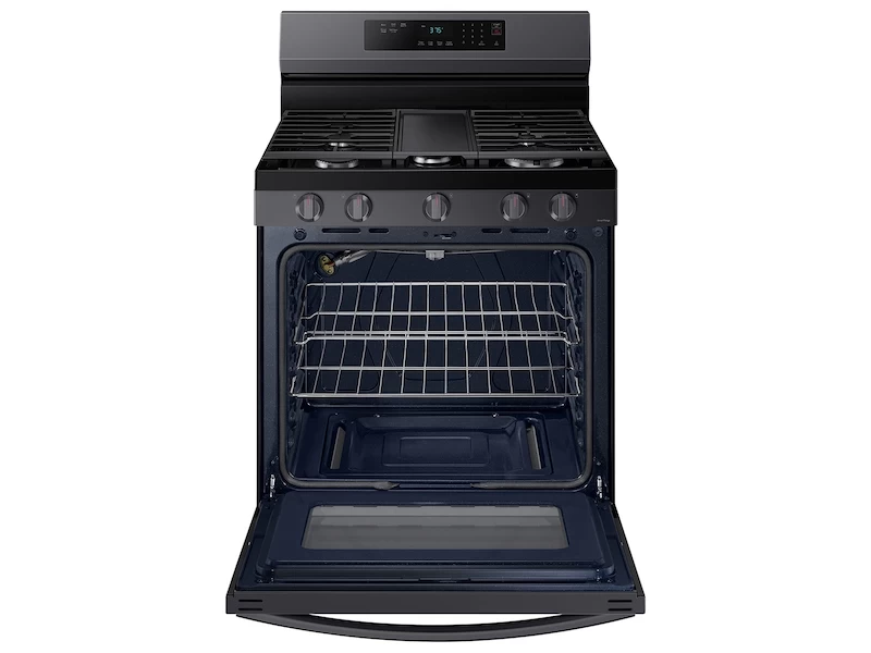 6.0 cu. ft. Smart Freestanding Gas Range with 18K BTU Dual Power Burner & Self Clean NX60A6311SGAA