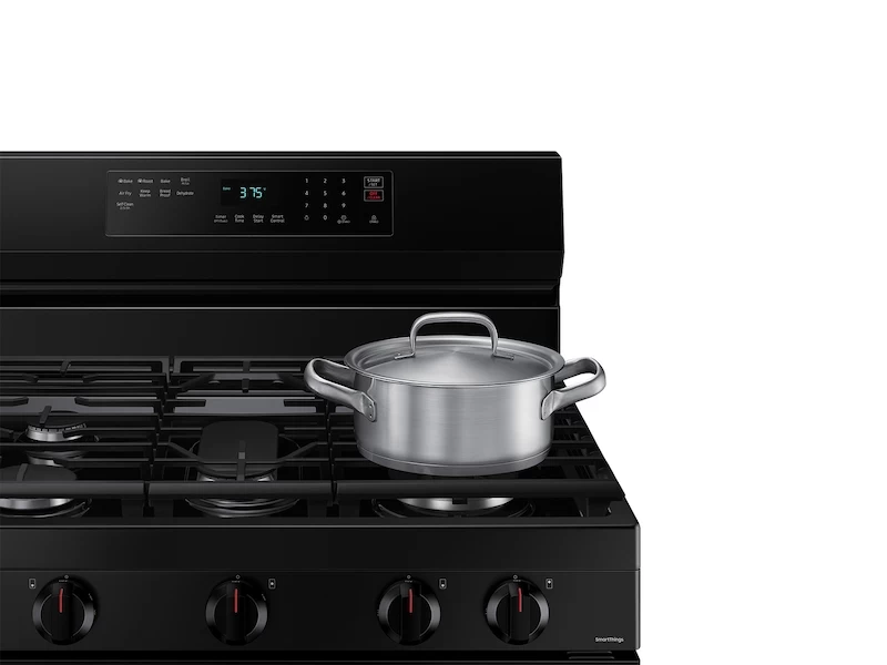 6.0 cu. ft. Smart Freestanding Gas Range with No-Preheat Air Fry & Convection NX60A6511SBAA