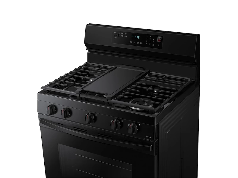 6.0 cu. ft. Smart Freestanding Gas Range with No-Preheat Air Fry & Convection NX60A6511SBAA