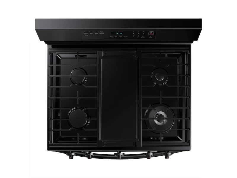 6.0 cu. ft. Smart Freestanding Gas Range with No-Preheat Air Fry & Convection NX60A6511SBAA