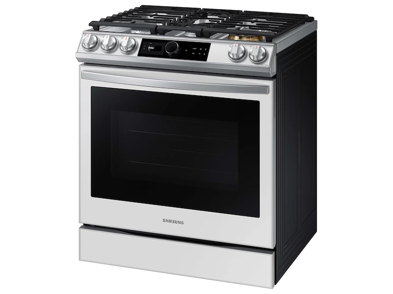 Bespoke Smart Slide-in Gas Range 6.0 cu. ft. with Smart Dial, Air Fry & Wi-Fi NX60BB871112AA