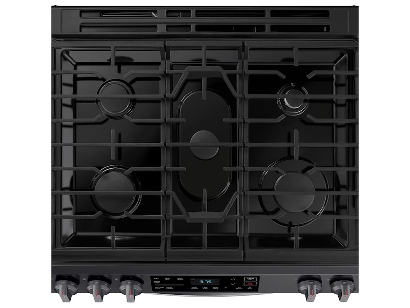 6.0 cu. ft. Smart Slide-in Gas Range in Black Stainless Steel NX60T8111SGAA