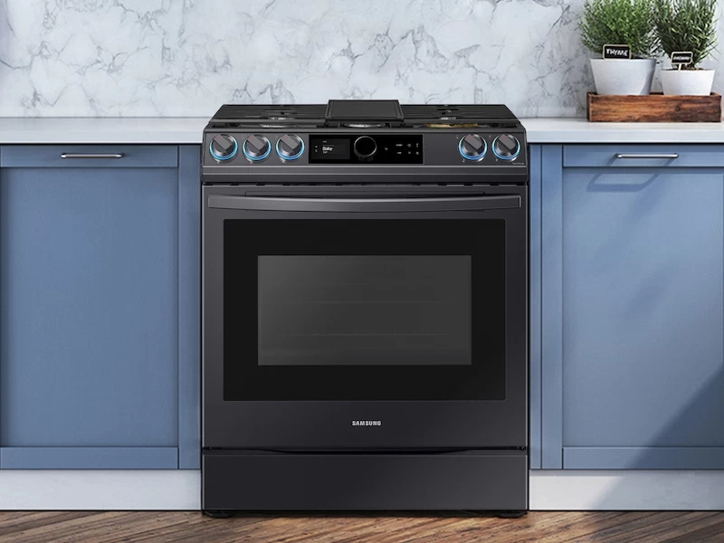 6.0 cu ft. Smart Slide-in Gas Range with Smart Dial & Air Fry NX60T8711SGAA