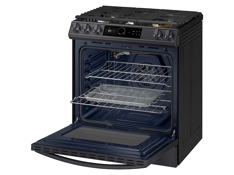6.0 cu ft. Smart Slide-in Gas Range with Smart Dial & Air Fry NX60T8711SGAA