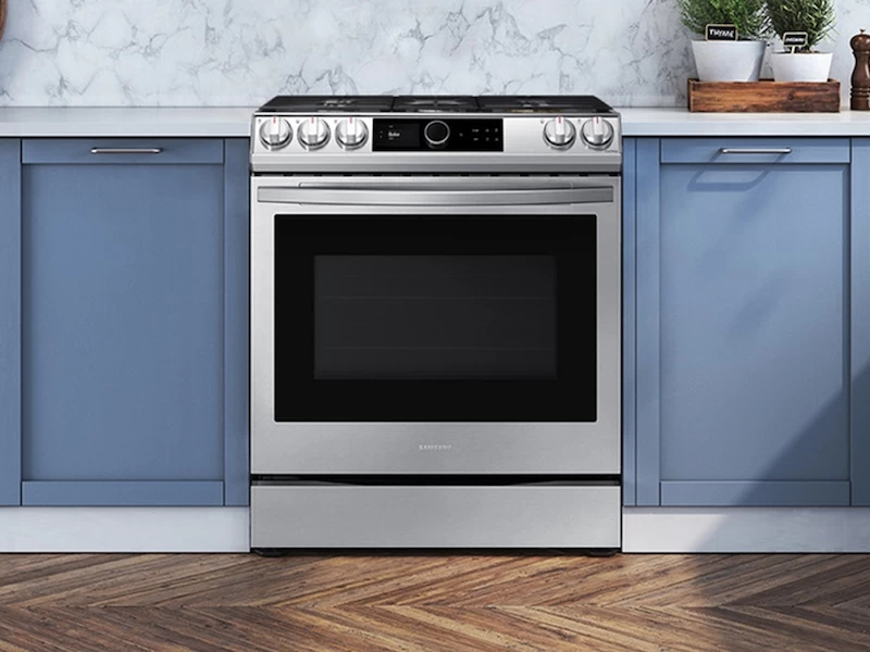 6.0 cu ft. Smart Slide-in Gas Range with Smart Dial & Air Fry NX60T8711SSAA