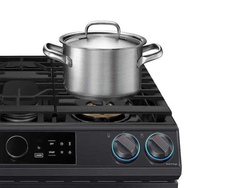 6.0 cu ft. Smart Slide-in Gas Range with Flex Duo, Smart Dial & Air Fry NX60T8751SGAA