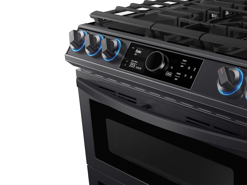 6.0 cu ft. Smart Slide-in Gas Range with Flex Duo, Smart Dial & Air Fry NX60T8751SGAA