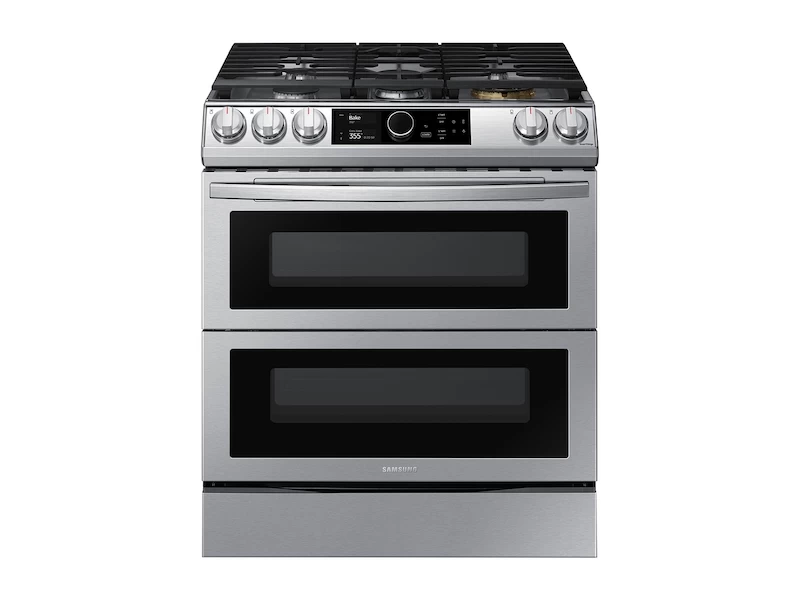 6.0 cu ft. Smart Slide-in Gas Range with Flex Duo, Smart Dial & Air Fry in Stainless Steel NX60T8751SSAA