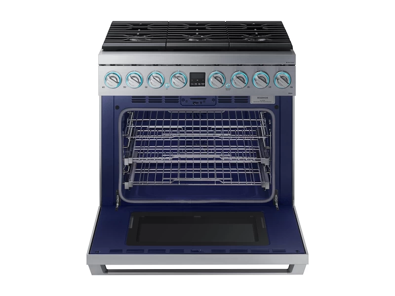 6.3 cu. ft. 36" Chef Collection Professional Dual Fuel Range NY36R9966PSAA