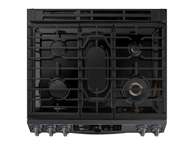 6.3 cu. ft. Flex Duo Front Control Slide-in Dual Fuel Range with Smart Dial, Air Fry, and Wi-Fi NY63T8751SGAA