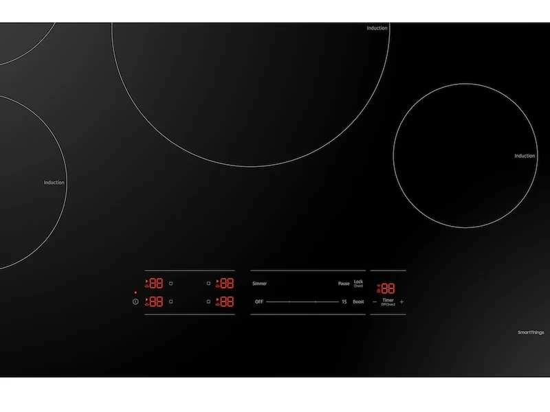 30" Smart Induction Cooktop with Wi-Fi in Black NZ30A3060UKAA