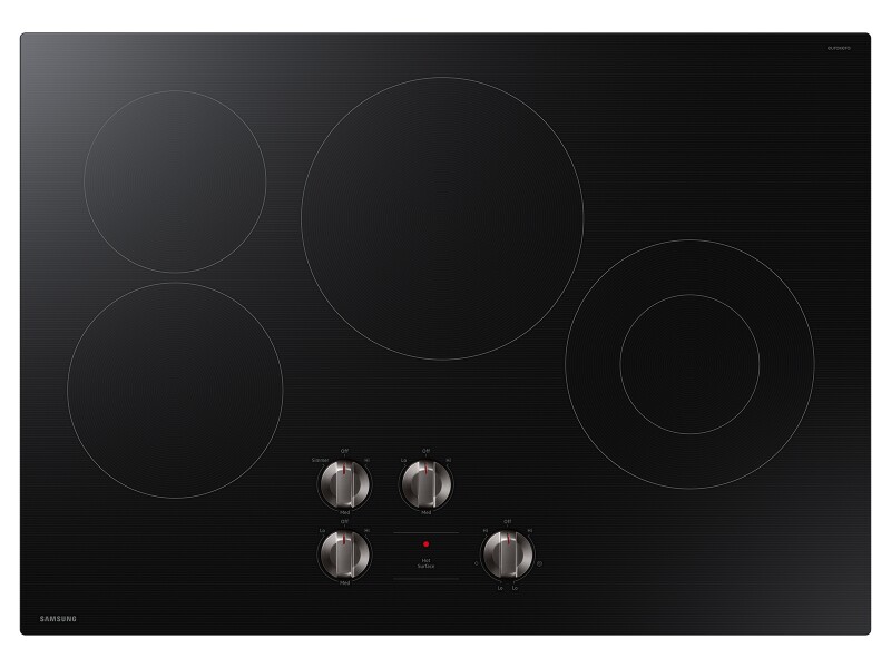 30" Electric ENERGY STAR® Certified Cooktop with 4 Elements in Black NZ30FG5332RKAA