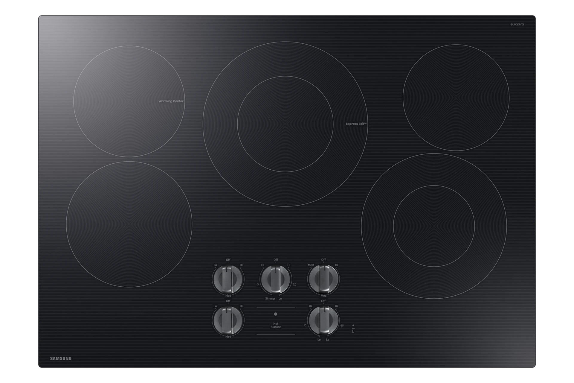 Electric Cooktop Illuminated Knobs | Wi-Fi Rapid Boil NZ30FG6332RKAA