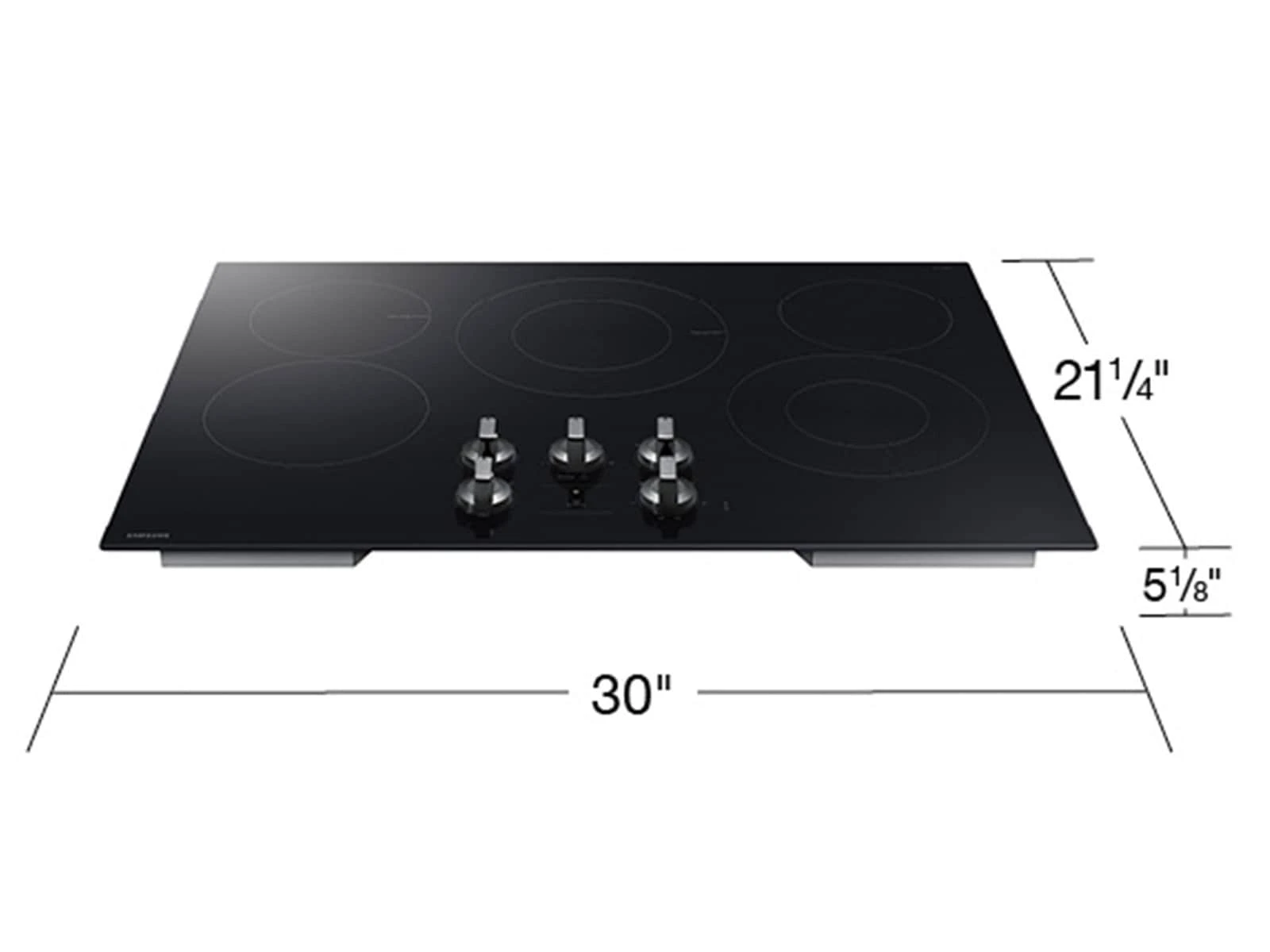 Electric Cooktop Illuminated Knobs | Wi-Fi Rapid Boil NZ30FG6332RKAA