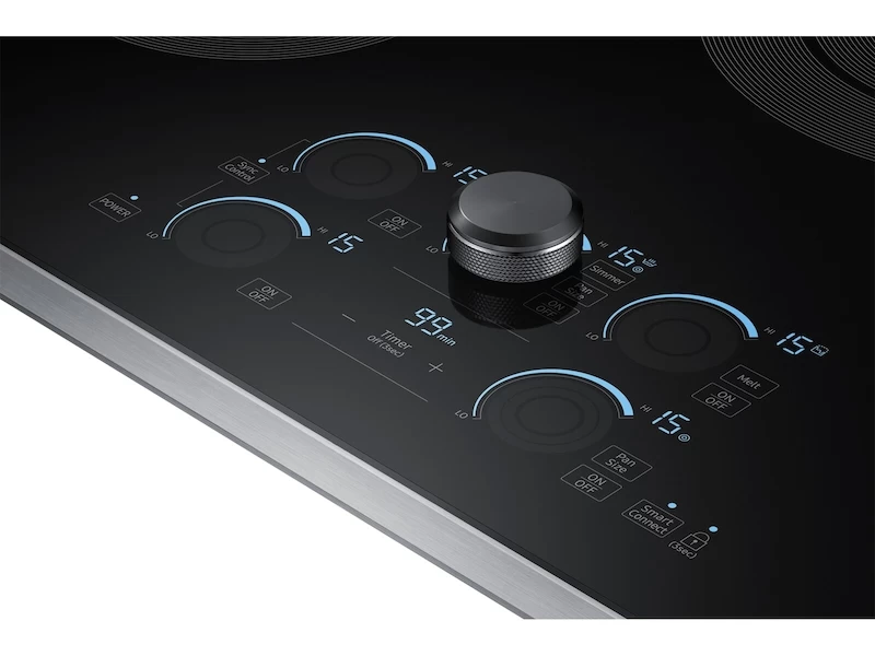 Electric Cooktop Digital-Analog Controls | Wi-Fi Rapid Boil NZ30K7570RSAA