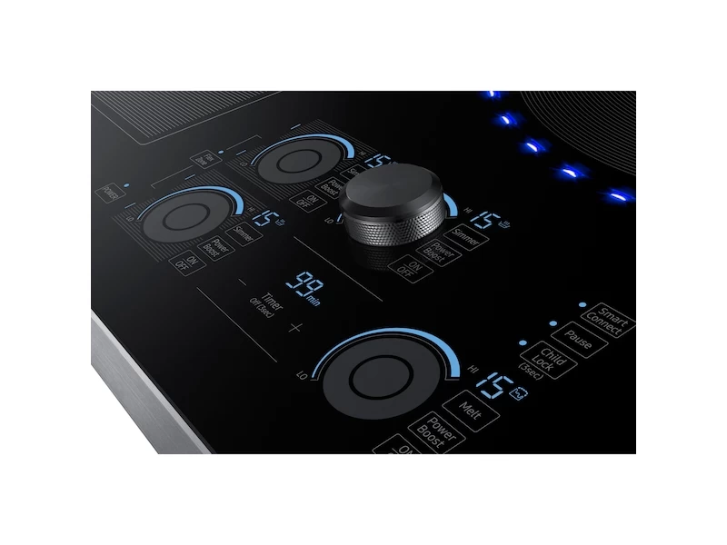 Induction Cooktop Virtual Flame | Wi-Fi Flex Zone Burner NZ30K7880USAA