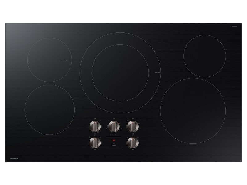 36" Electric ENERGY STAR® Certified Cooktop with 5 Elements in Black NZ36FG5332RKAA