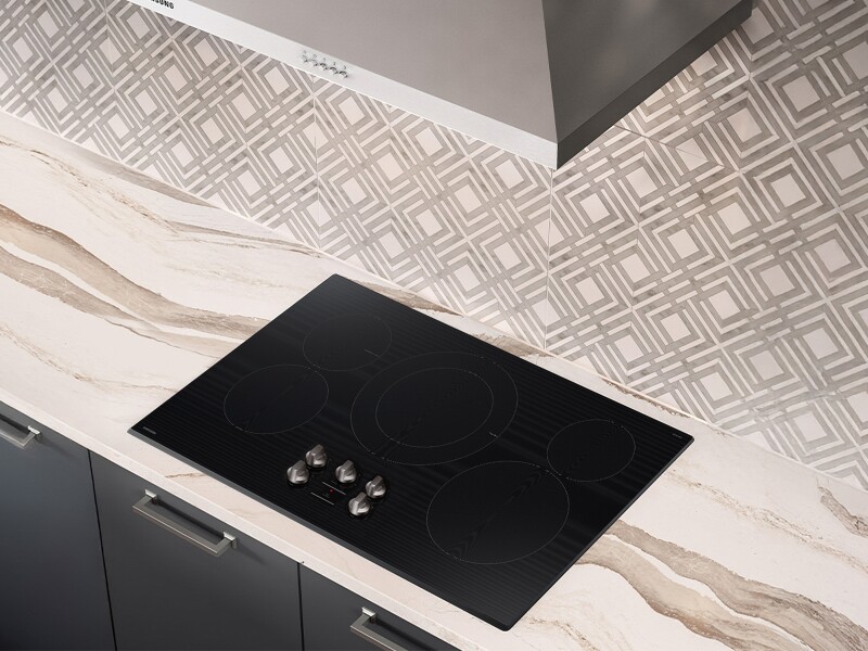 36" Electric ENERGY STARĀ® Certified Cooktop with 5 Elements in Black NZ36FG5332RKAA