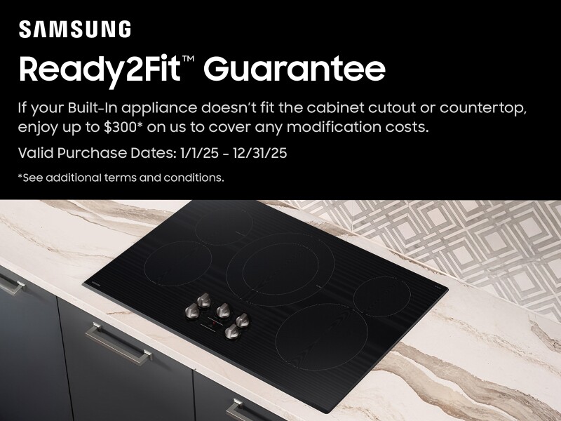 36" Electric ENERGY STARĀ® Certified Cooktop with 5 Elements in Black NZ36FG5332RKAA