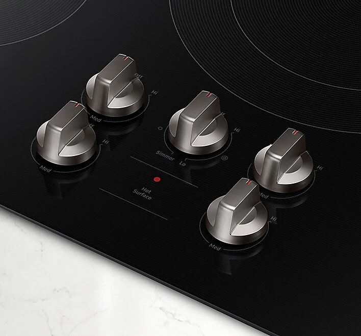 Easy-access cooking controls