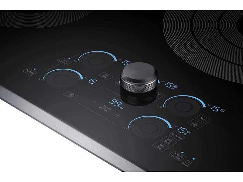 Electric Cooktop Digital-Analog Controls | Wi-Fi Rapid Boil NZ36K7570RSAA
