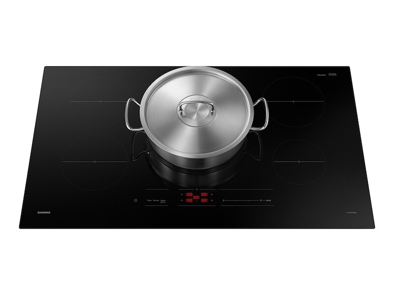 36" Smart Induction Cooktop in Fingerprint Resistant Matte Black Stainless Steel NZ36K7880UGAA