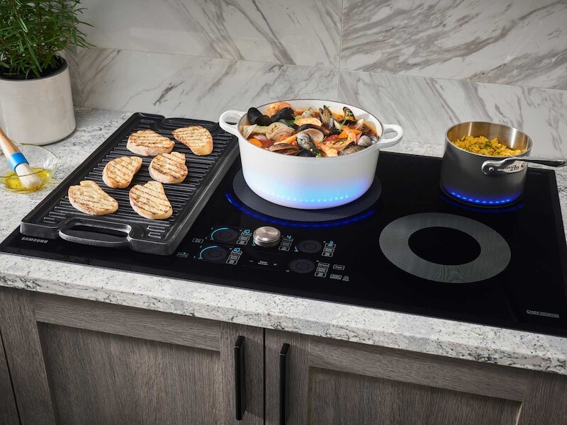 36" Induction Chef Collection Cooktop NZ36M9880UB