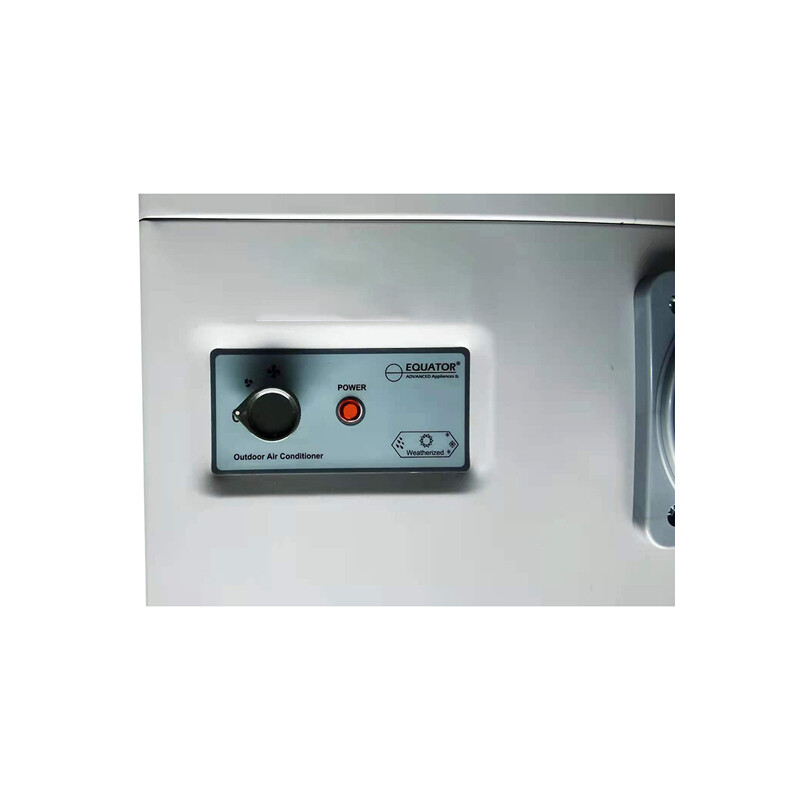 7000BTU Weatherized Outdoor Air Conditioner + Fan IP24 Casters 110V OAC2000, product image 9 of 13
