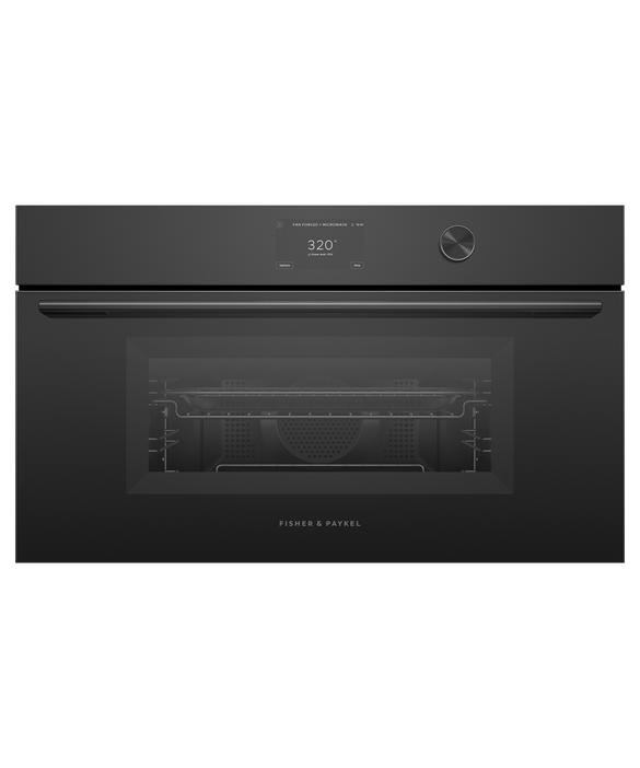 30" Series 7 Contemporary Compact Convection-Speed Oven OM30NCTDB3