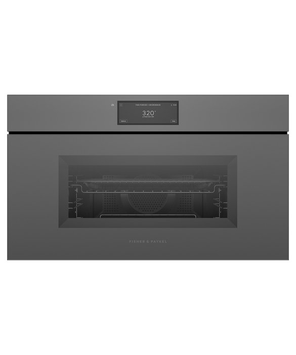 30" Series 9 Minimal Handleless Compact Convection-Speed Oven OM30NMUNG3