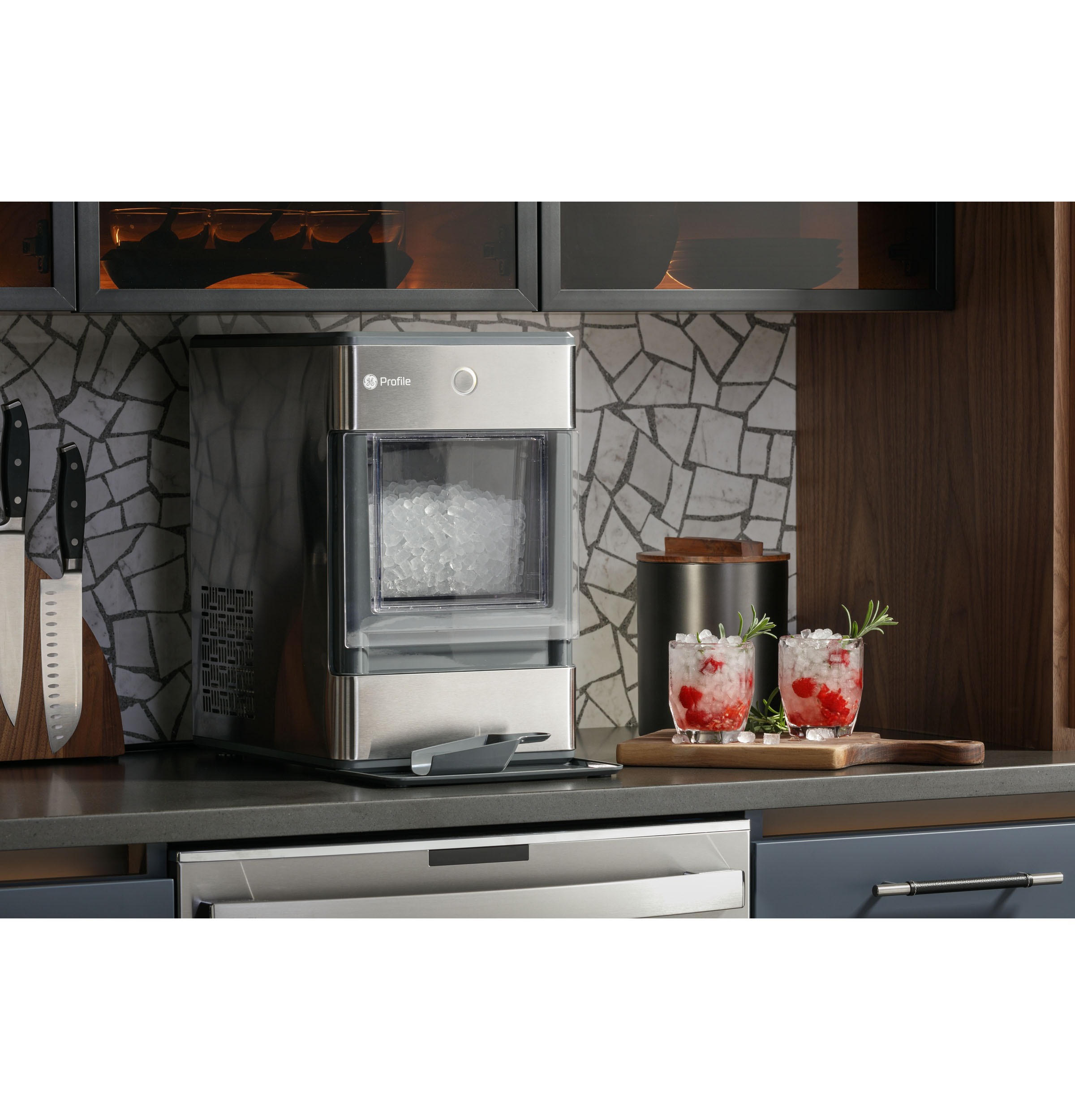 Opal Nugget Ice Maker + Side Tank and Bluetooth OPAL01GEPKT