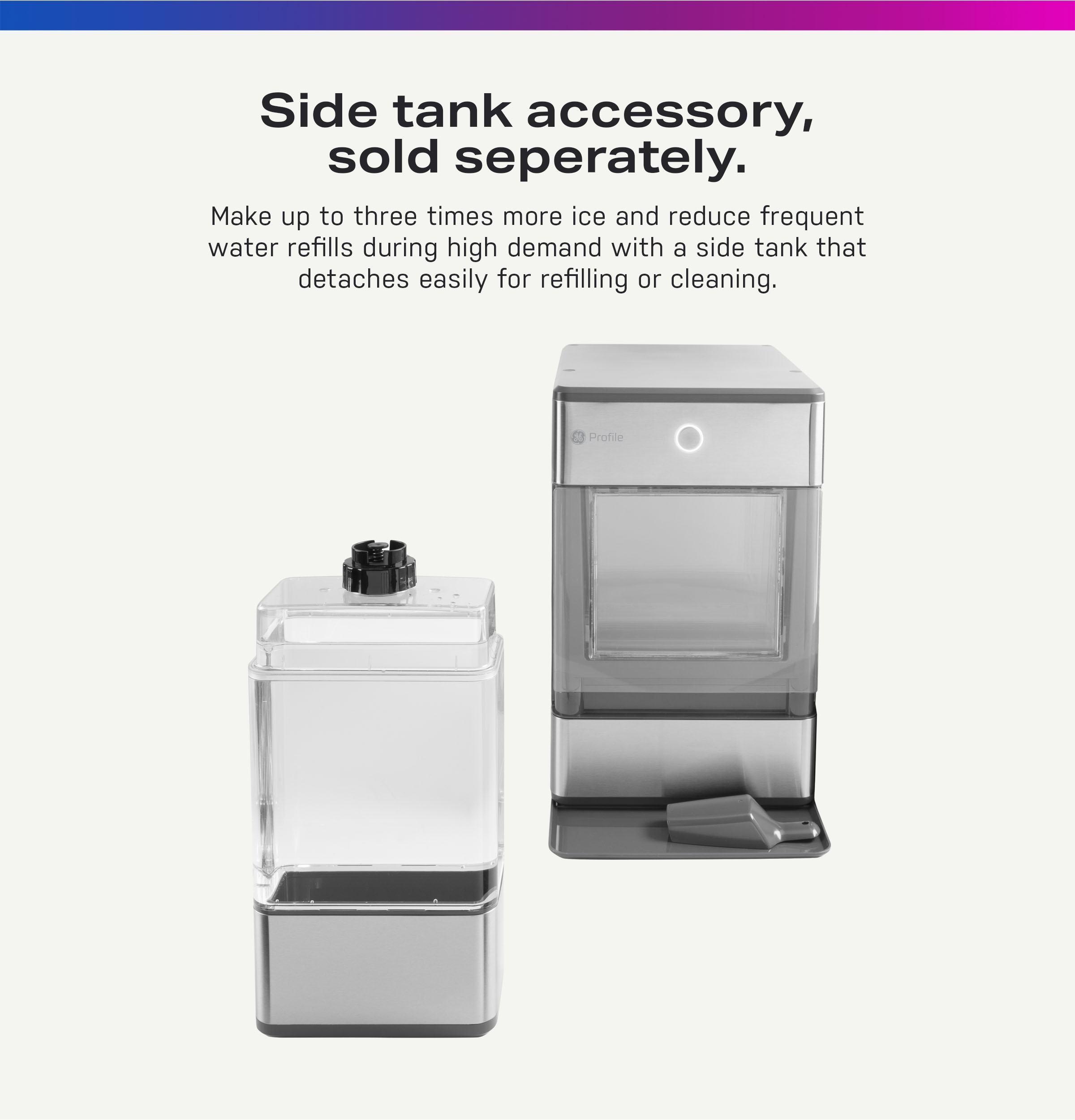 Opal Nugget Ice Maker + Bluetooth OPAL01GEPSS