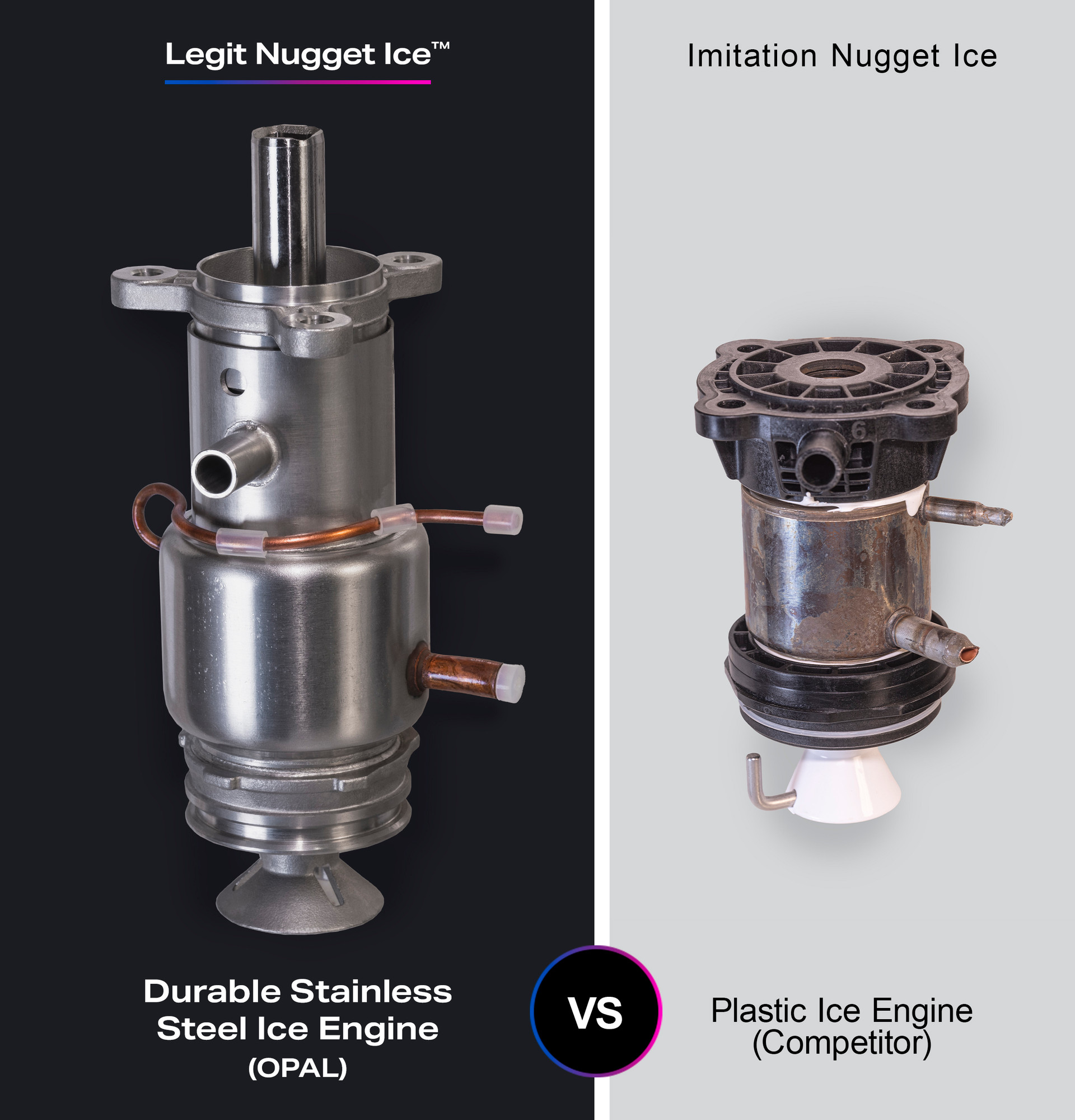 Opal Nugget Ice Maker + Side Tank OPAL01SRSYKT