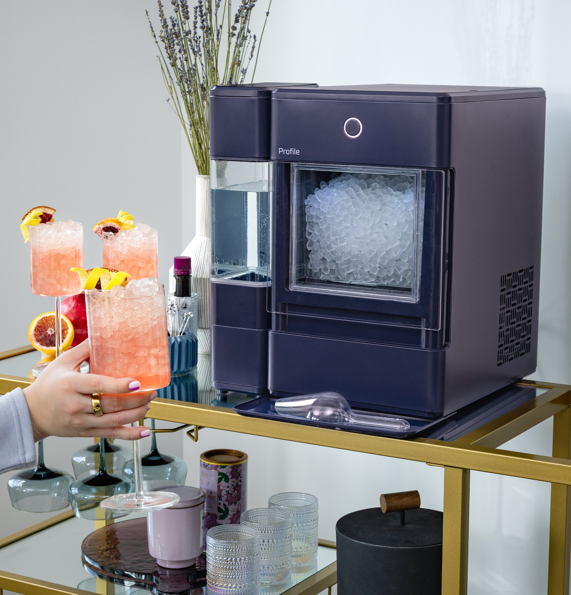 Opal Nugget Ice Maker + Side Tank OPAL01SRSYKT